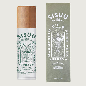 Sisuu Rest & Recovery Spray: Magnesium Oil & Aloe Vera