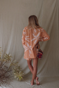 Palm Tree Shirt in Apricot