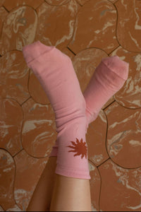 Sun Socks in Candy Pink