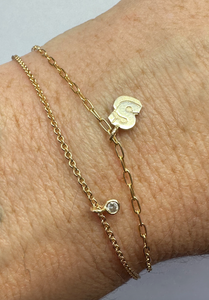 Anna Marrone Personalised Charm Anklet AESTAS