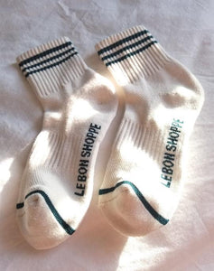 Le Bon Shoppe - Girlfriend Socks in Egret