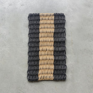 Sealine Co - Black & Sand Stripe Doormat