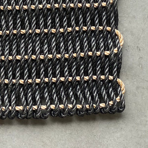Sealine Co - Black & Sand Pull-Thru Doormat