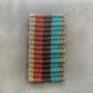 Sealine Co - Sand, Rust, Chocolate and Sea Mist Stripe Doormat