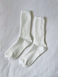 Le Bon Shoppe - Cottage Socks in White Linen