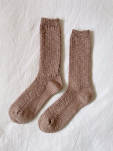 Le Bon Shoppe - Cottage Socks in Toffee